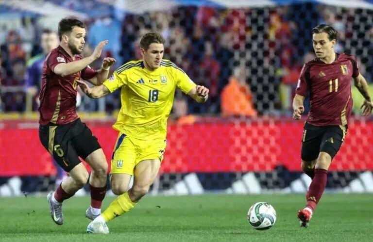 Bỉ vs Ukraine (02:45 – 24/03) | Xem lại trận đấu