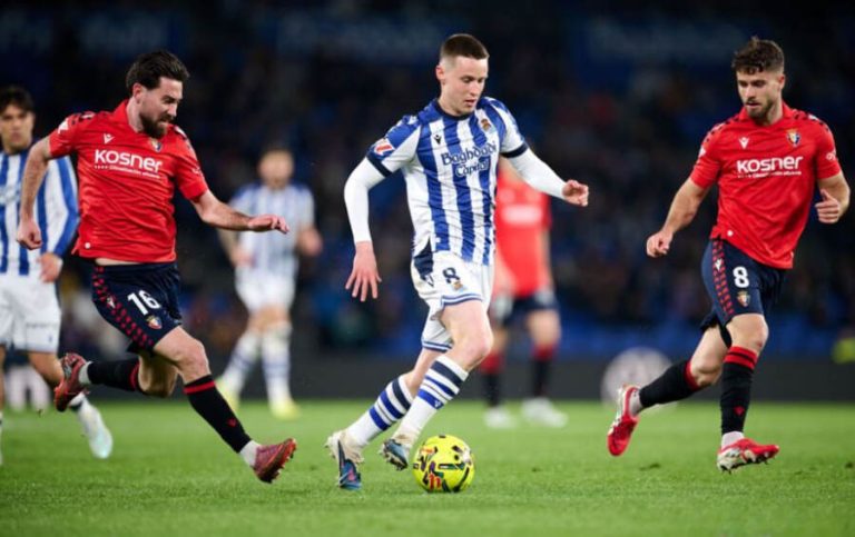 Real Sociedad vs Osasuna (03:00 – 16/03) | Xem lại trận đấu